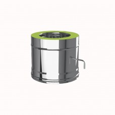 Шибер сэндвич (дроссель) D115, сталь 0,8 мм